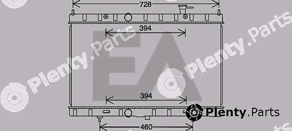 Eaclima 31R18163 — Radiator, engine cooling