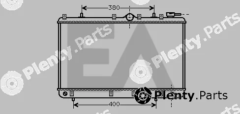 Eaclima 31R28001 — Radiator, engine cooling