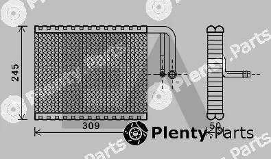 Eaclima 43B07008 — Evaporator, air conditioning