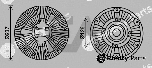 Eaclima 35C76D03 — Fan Wheel, engine cooling