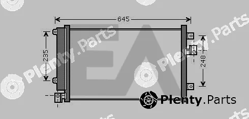 Eaclima 30C25040 — Condenser, air conditioning