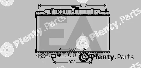 Eaclima 31R18111 — Radiator, engine cooling