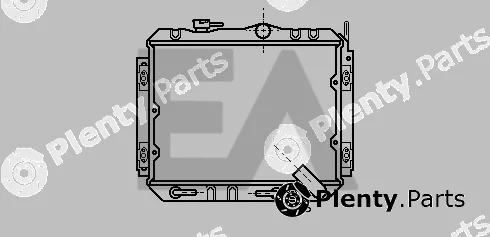 Eaclima 31R51014 — Radiator, engine cooling