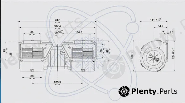 Eaclima 41D0002 — Interior Blower