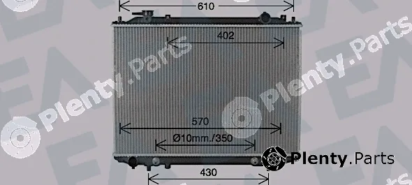 Eaclima 31R22142 — Radiator, engine cooling