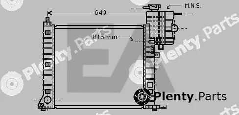 Eaclima 31R50081 — Radiator, engine cooling