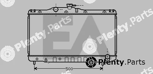 Eaclima 31R71081 — Radiator, engine cooling