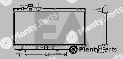 Eaclima 31R71133 — Radiator, engine cooling