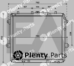 Eaclima 31R71263 — Radiator, engine cooling