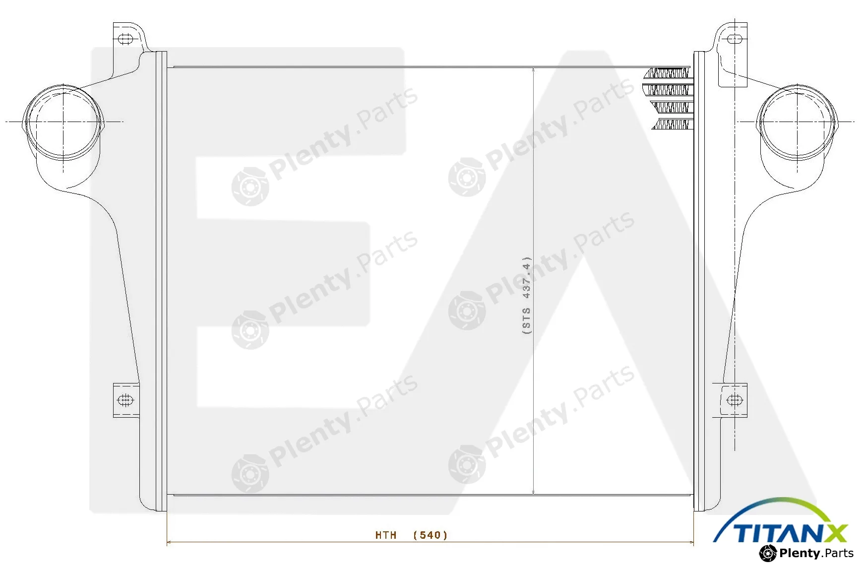 Eaclima 36A30011T — Charge Air Cooler