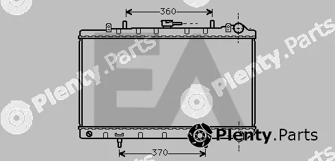 Eaclima 31R18076 — Radiator, engine cooling