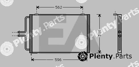 Eaclima 30C60017 — Condenser, air conditioning