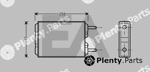 Eaclima 45C78001 — Heat Exchanger, interior heating