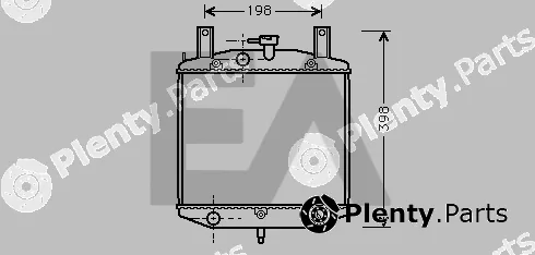 Eaclima 31R19016 — Radiator, engine cooling