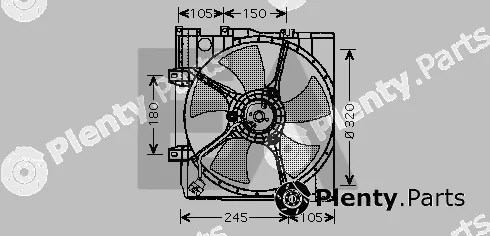 Eaclima 33V68008 — Fan, engine cooling