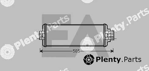 Eaclima 31R46001 — Radiator, engine cooling