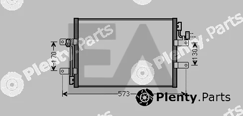 Eaclima 30C25043 — Condenser, air conditioning