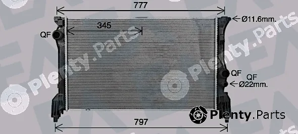 Eaclima 31R50193 — Radiator, engine cooling