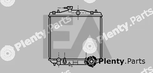 Eaclima 31R68014 — Radiator, engine cooling