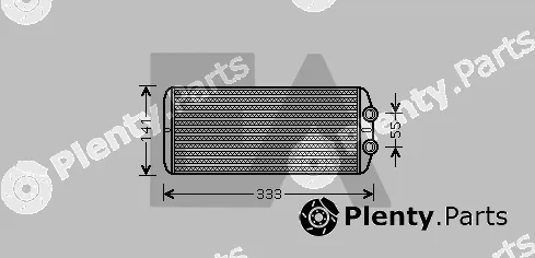 Eaclima 45C55022 — Heat Exchanger, interior heating