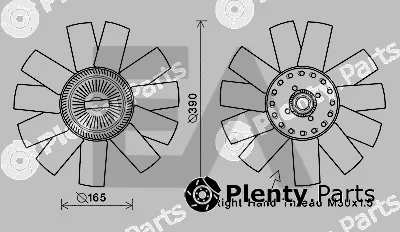 Eaclima 35C77C03 — Fan Wheel, engine cooling