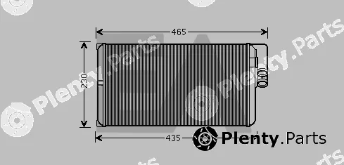 Eaclima 45C45003 — Heat Exchanger, interior heating