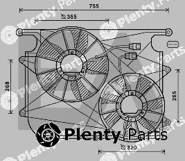 Eaclima 33V54043 — Fan, engine cooling