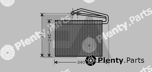 Eaclima 43B54011 — Evaporator, air conditioning