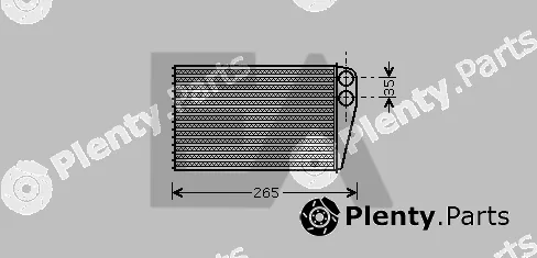 Eaclima 45C60028 — Heat Exchanger, interior heating