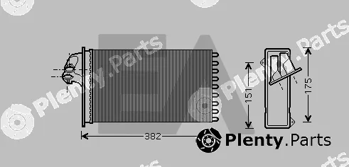Eaclima 45C50018 — Heat Exchanger, interior heating