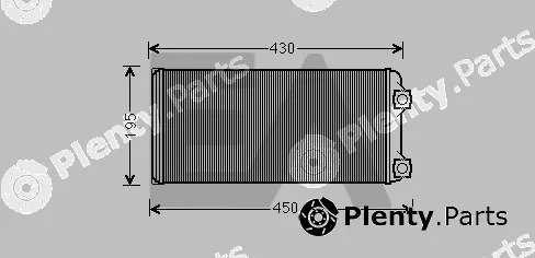 Eaclima 45C76004 — Heat Exchanger, interior heating