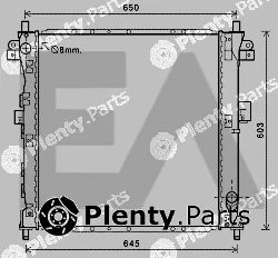 Eaclima 31R20056 — Radiator, engine cooling