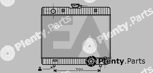 Eaclima 31R50047 — Radiator, engine cooling