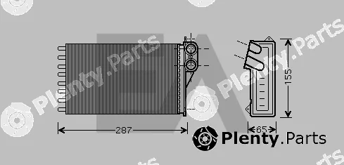 Eaclima 45C10019 — Heat Exchanger, interior heating