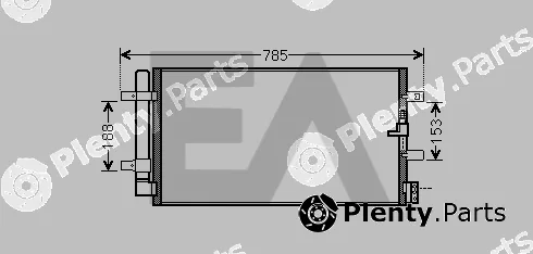 Eaclima 30C02026 — Condenser, air conditioning