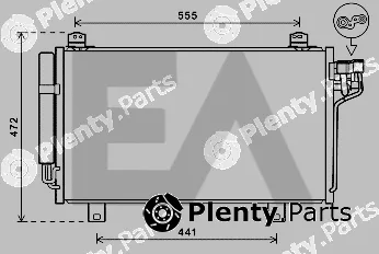 Eaclima 30C52034 — Condenser, air conditioning