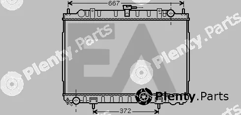 Eaclima 31R18096 — Radiator, engine cooling