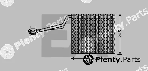 Eaclima 43B02007 — Evaporator, air conditioning
