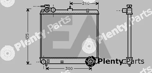Eaclima 31R28124 — Radiator, engine cooling