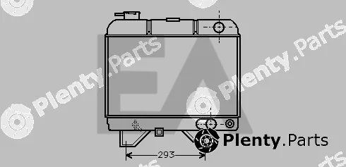 Eaclima 31R55063 — Radiator, engine cooling
