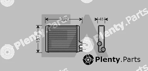 Eaclima 45C10015 — Heat Exchanger, interior heating