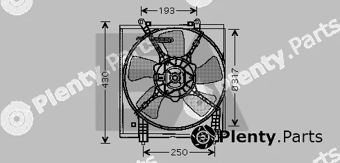 Eaclima 33V51016 — Fan, engine cooling