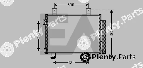 Eaclima 30C69026 — Condenser, air conditioning