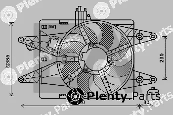 Eaclima 33V25053 — Fan, engine cooling