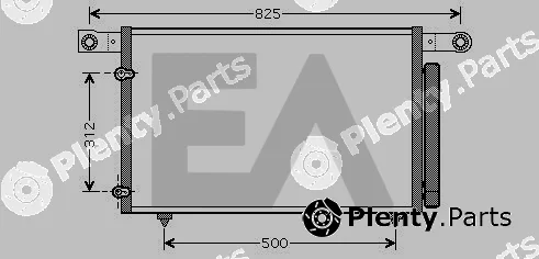 Eaclima 30C52029 — Condenser, air conditioning