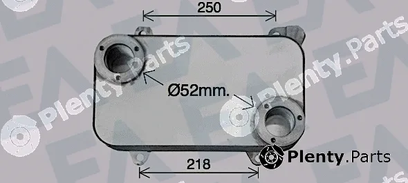 Eaclima 37G45008 — Oil Cooler, engine oil