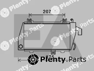 Eaclima 31R26094 — Radiator, engine cooling