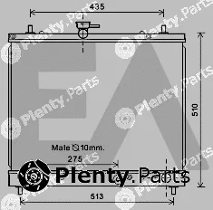Eaclima 31R19042 — Radiator, engine cooling