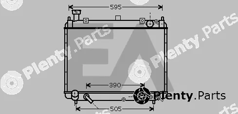 Eaclima 31R71179 — Radiator, engine cooling