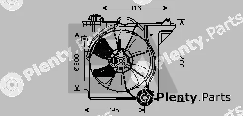 Eaclima 33V71033 — Fan, engine cooling